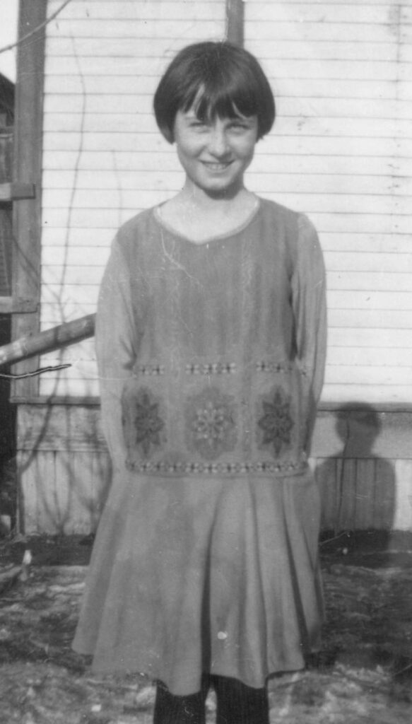 Photo of Angela in 1923